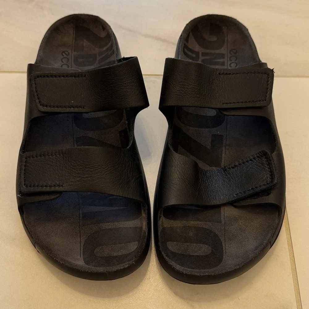 Ecco Black Men's Sandals